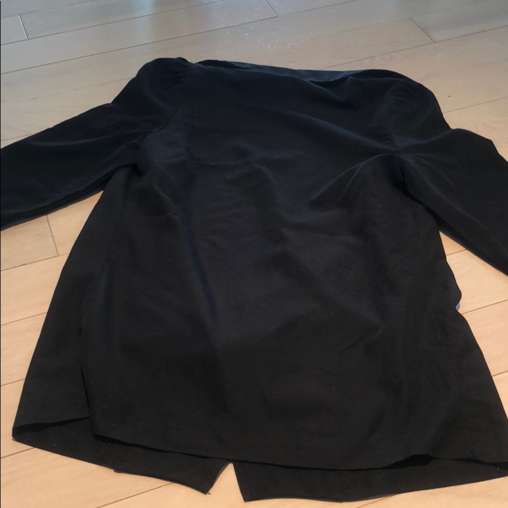 Love...Ady Black Ruffle Cardigan - Picture 4 of 4
